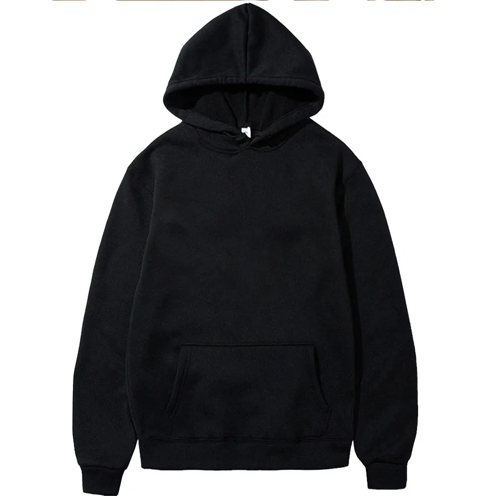 Men's Heavyweight Hoodie – 500GSM Thick Cotton Pullover Sweatshirt