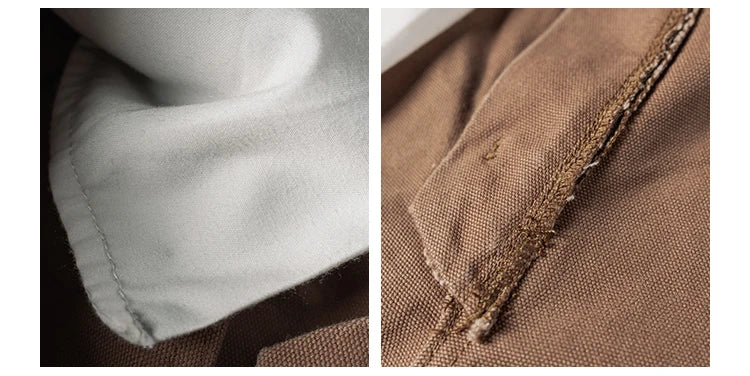 Double Knee Canvas Work Pants – Men's Heavyweight Cotton Carpenter Pants