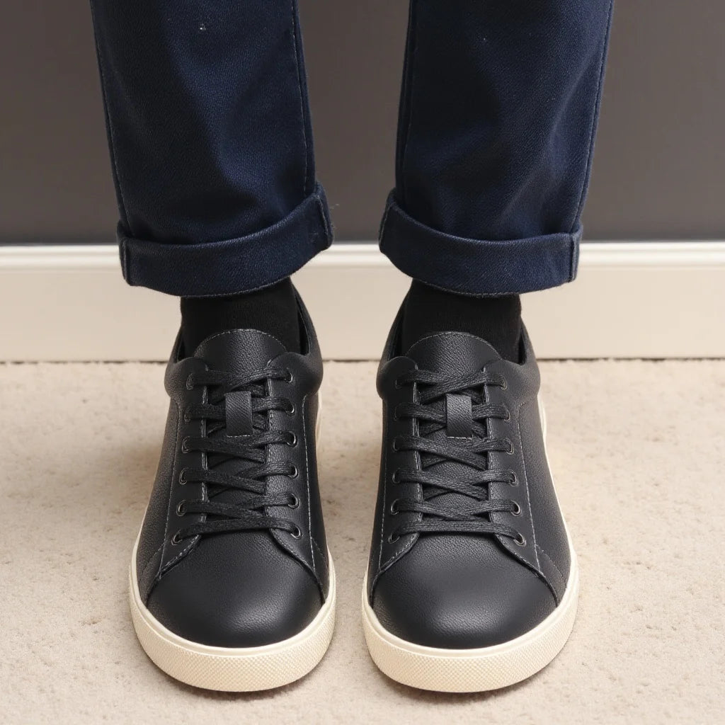 Men's Lightweight Breathable Fashion Sneakers — Comfortable Casual Everyday Shoes