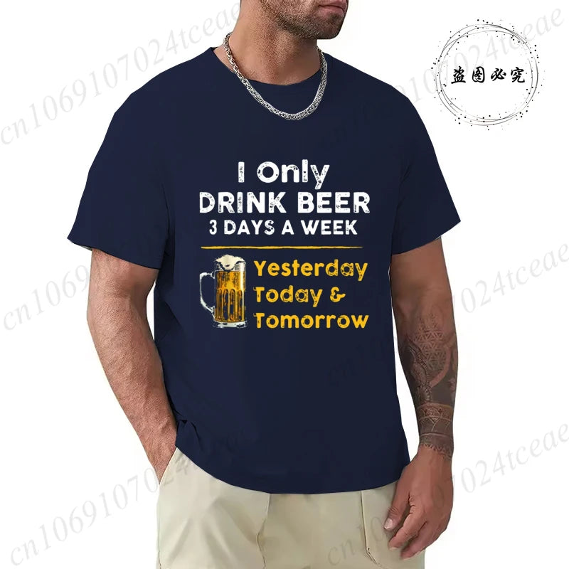 Beer Lover Graphic T-Shirt — Funny Unisex Casual Tee for Men & Women