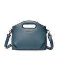VANDERWAH Luxury Microfiber Leather Flap Shoulder Bag – Small Casual Tote Handbag for Women