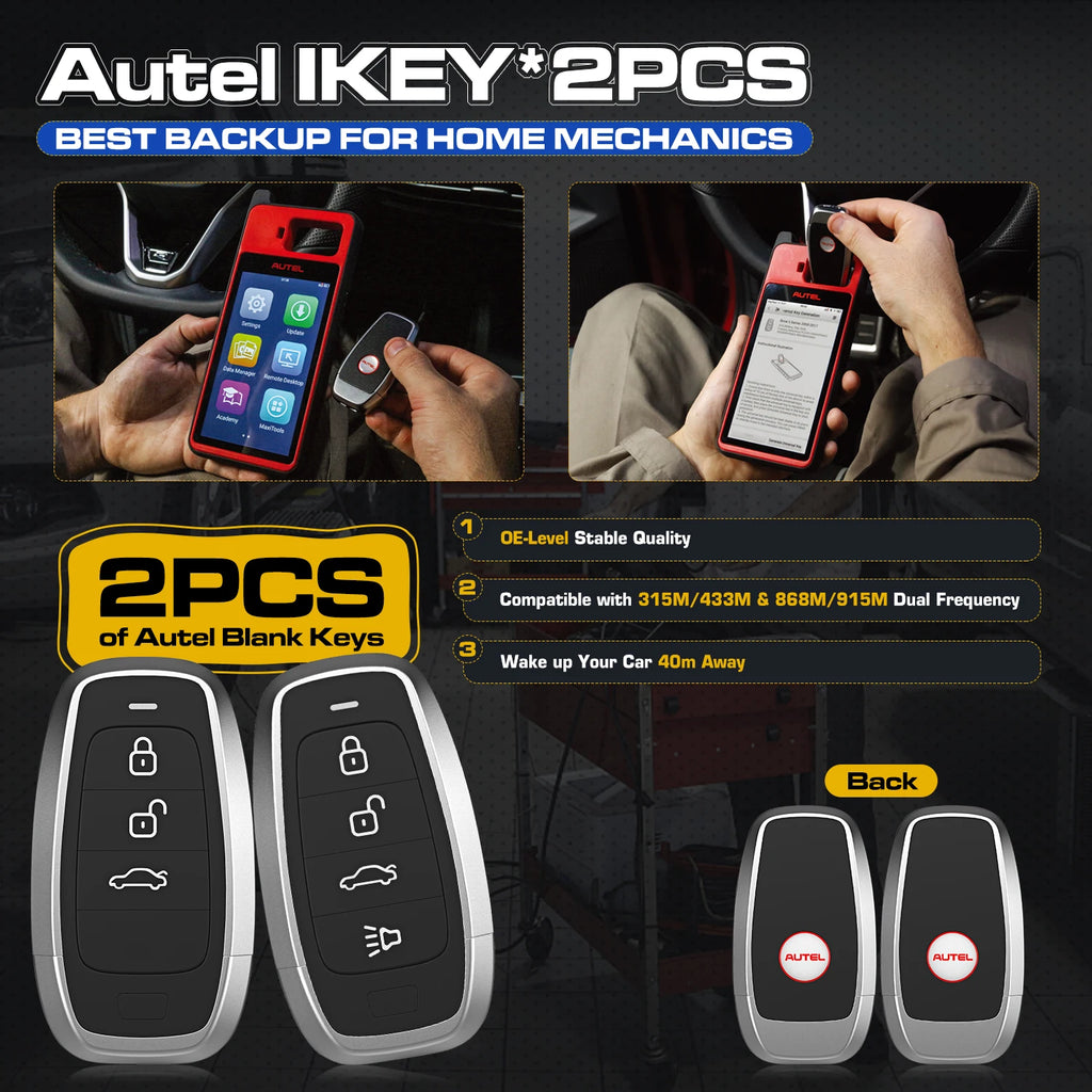 Autel MaxiIM KM100 Car Key Fob Programmer Tool