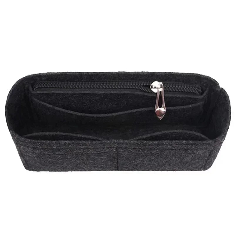 Bag Organizer Insert for Longchamp Small Tote – Inner Liner Handbag Organizer, Mini Size