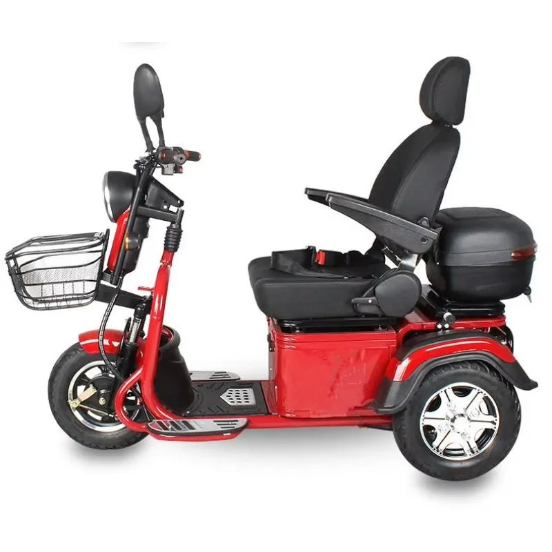 4-Wheel Mobility Scooter – 600W Motor, 40–50 km Range