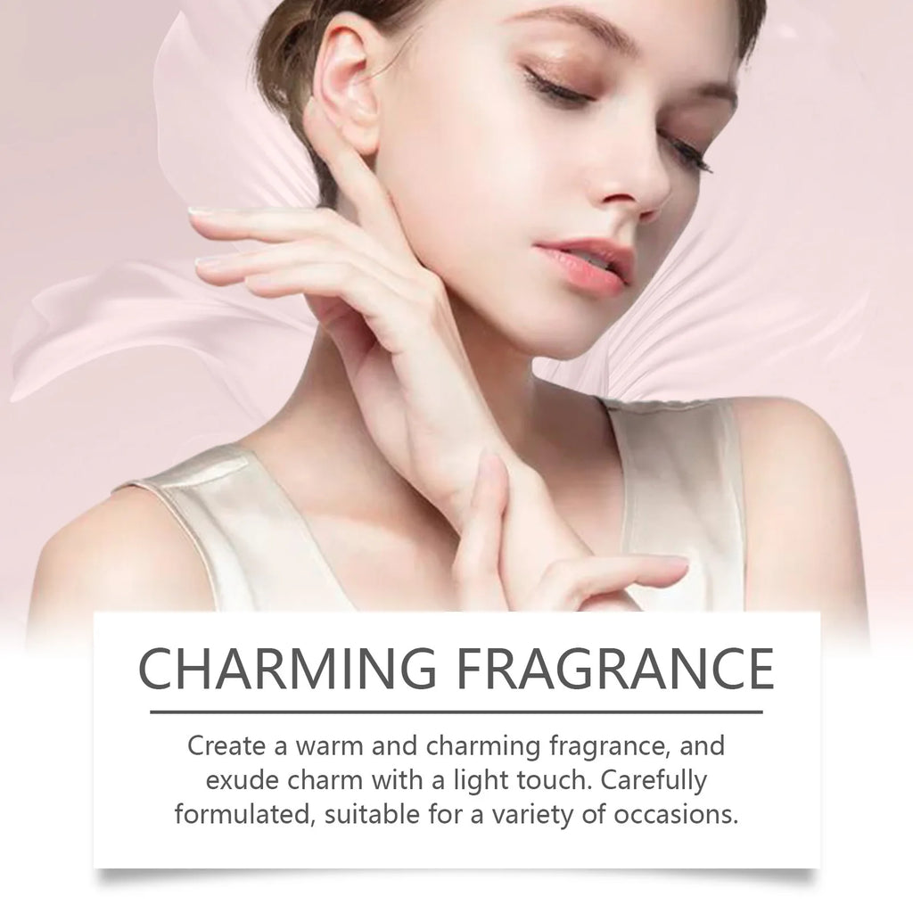 Women's Natural Floral Perfume Oil 10ml – Alcohol-Free Plant Extract Fragrance