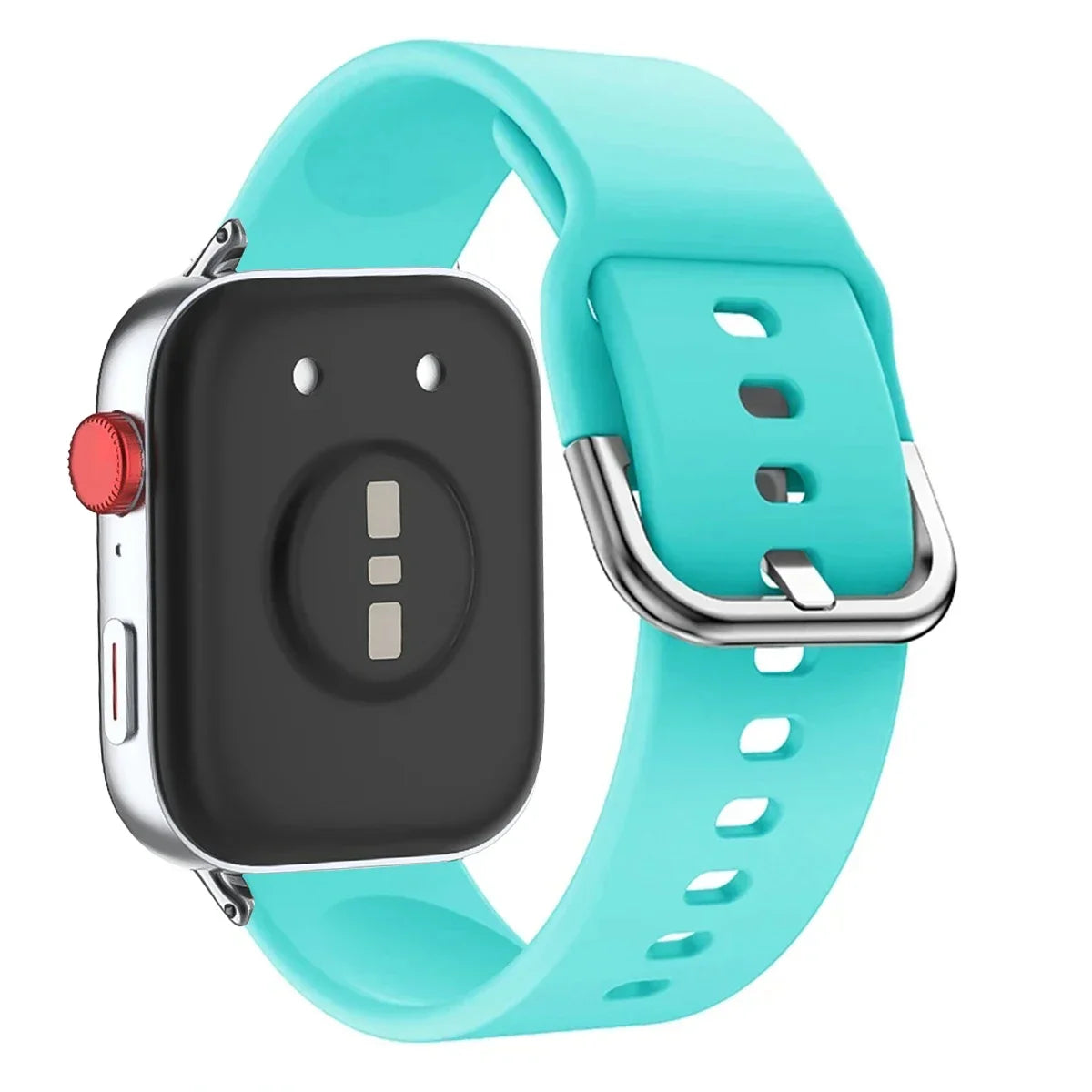 Silicone Sport Band for Huawei Watch FIT 1/2/3/4 Pro | Metal Buckle Replacement Bracelet Strap
