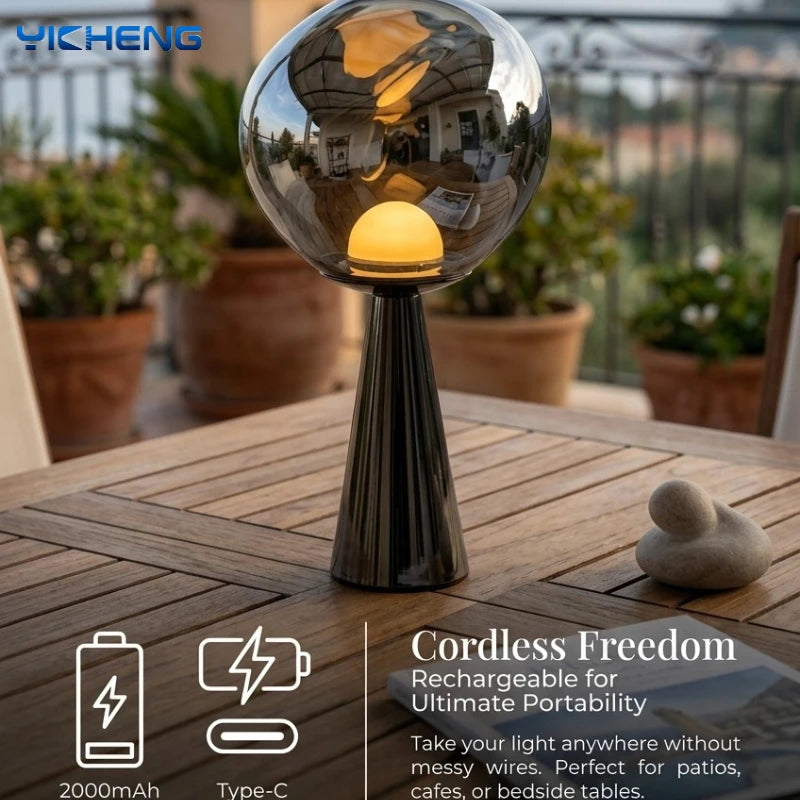 Rechargeable Touch Table Lamp – USB-C & Dimming