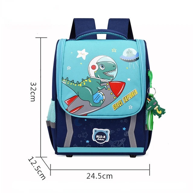 Unicorn School Backpack – Kids Canvas Bag & Size Options