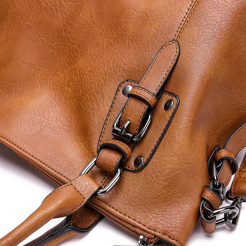 Vintage Patent Leather Pillow Shoulder Bag – Luxury Hobo Crossbody Handbag for Women