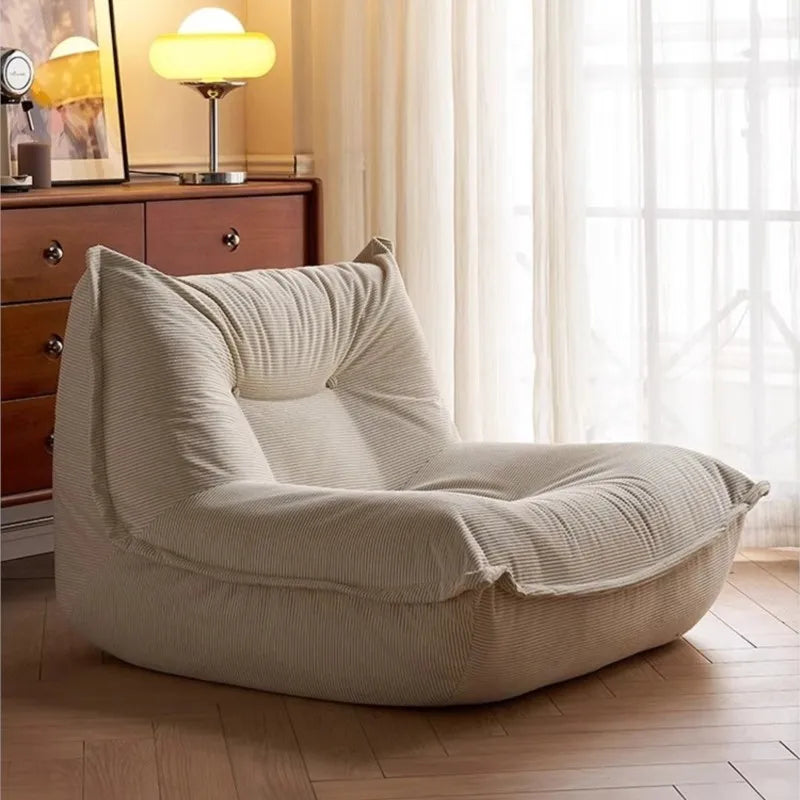 Caterpillar Floor Lounge Chair with Deep Seat