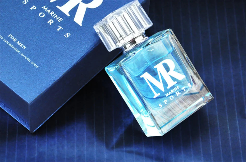 Men's Ocean Pheromone Cologne Spray 50ml – Fresh Aquatic Long-Lasting Fragrance