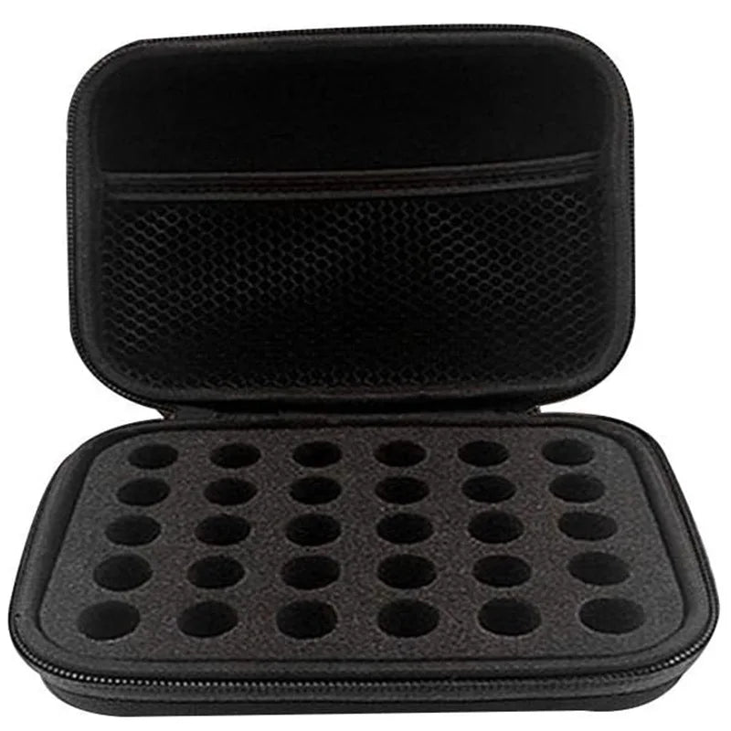 30-Grid Insulin Vial Storage Case – Portable Peptide Bottle Organizer for 1–3ml Vials