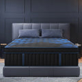 12/14 Inch Hybrid Mattress — Euro Top, Medium Firm, Memory Foam & Pocket Spring for Back & Lumbar Support (Twin to King)