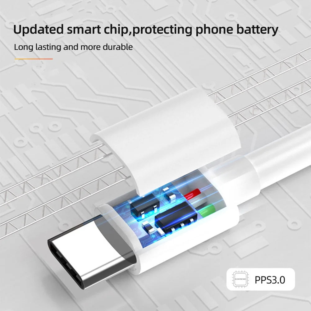 Xiaomi 6A USB-C Cable — Fast Charging & High-Speed Data Transfer