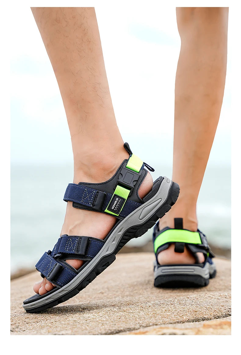 Men's Casual Outdoor Sport Sandals – Breathable Hiking & Beach Sandals