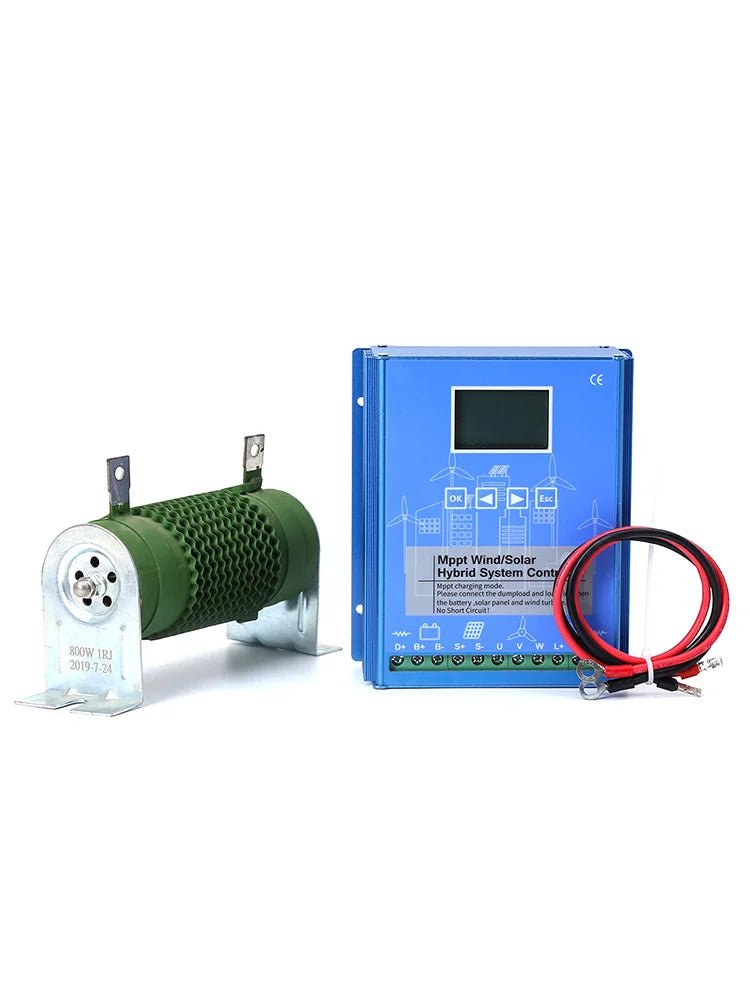 Horizontal Axis Wind Turbine Generator — 2KW / 5KW, 12V-96V, CE Certified Off-Grid for Home Use
