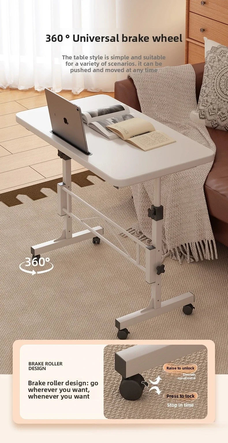 Movable Lifting Computer Desk — Student Study Workbench