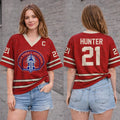 Heated Rivalry Hockey Jersey T-Shirt — Rozanov & Hollander Unisex Fan Tee