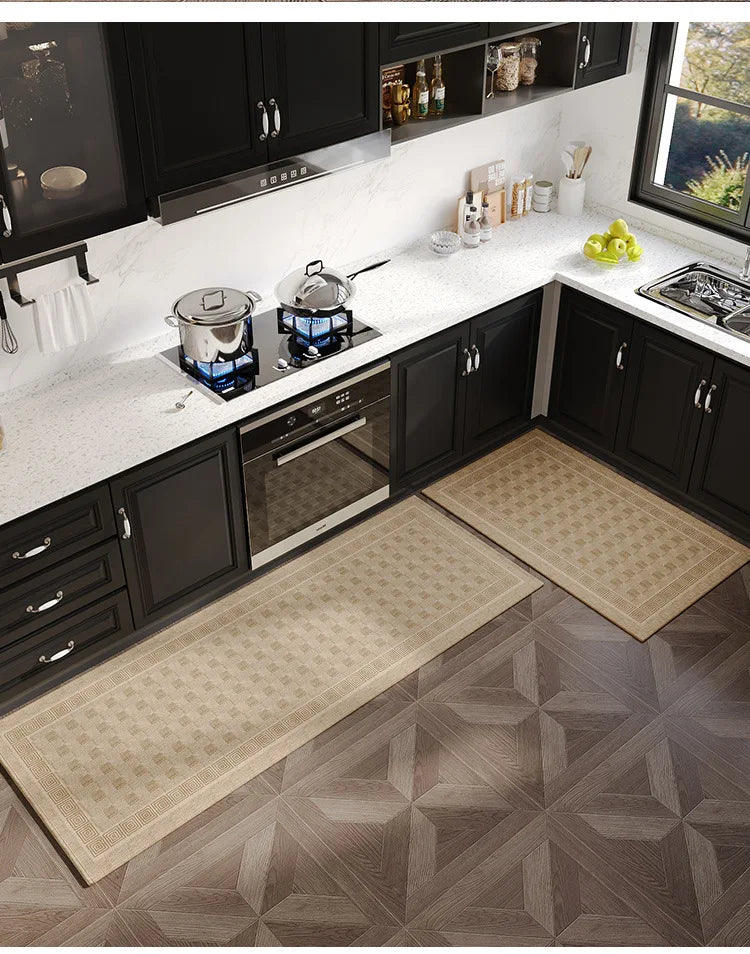 Japanese Kitchen Mat – Long Non-Slip Water & Oil Absorbent Quick-Dry Floor Rug