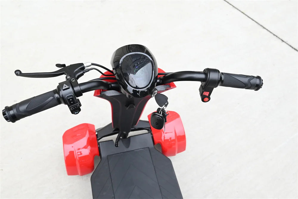 Foldable 4-Wheel Mobility Scooter – 250W Dual Motor, 20–50 km Range