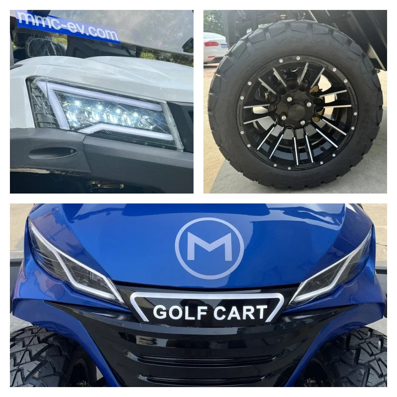 Professional High-Speed Electric Golf Cart — 2/4/6/8 Seat, 60V, 5000W