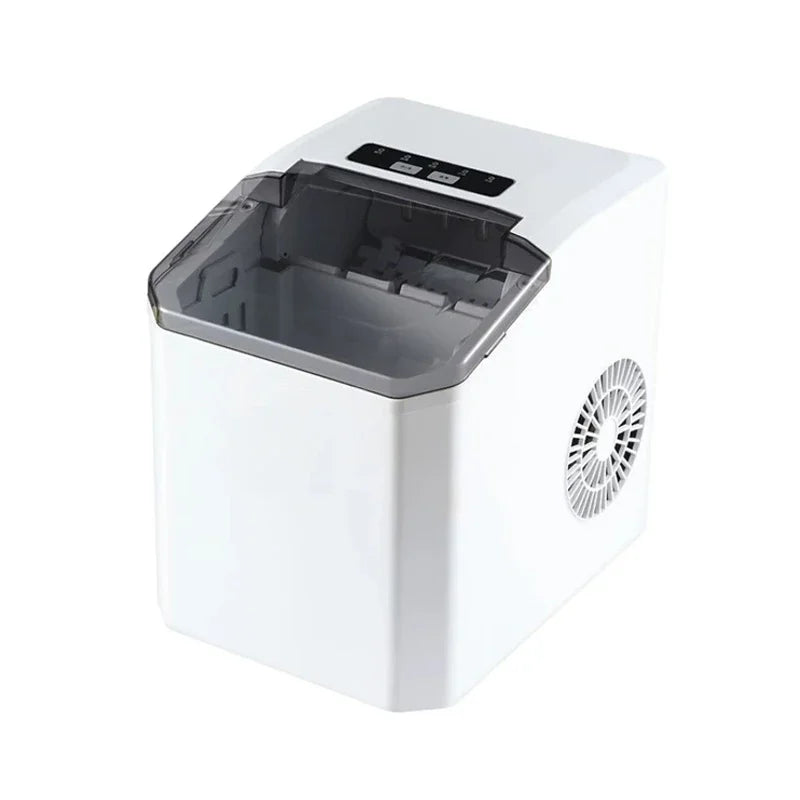Automatic Mini Electric Ice Cube Maker – 9 Cubes in 6 Min, Portable for Bar, Home, Kitchen & Office