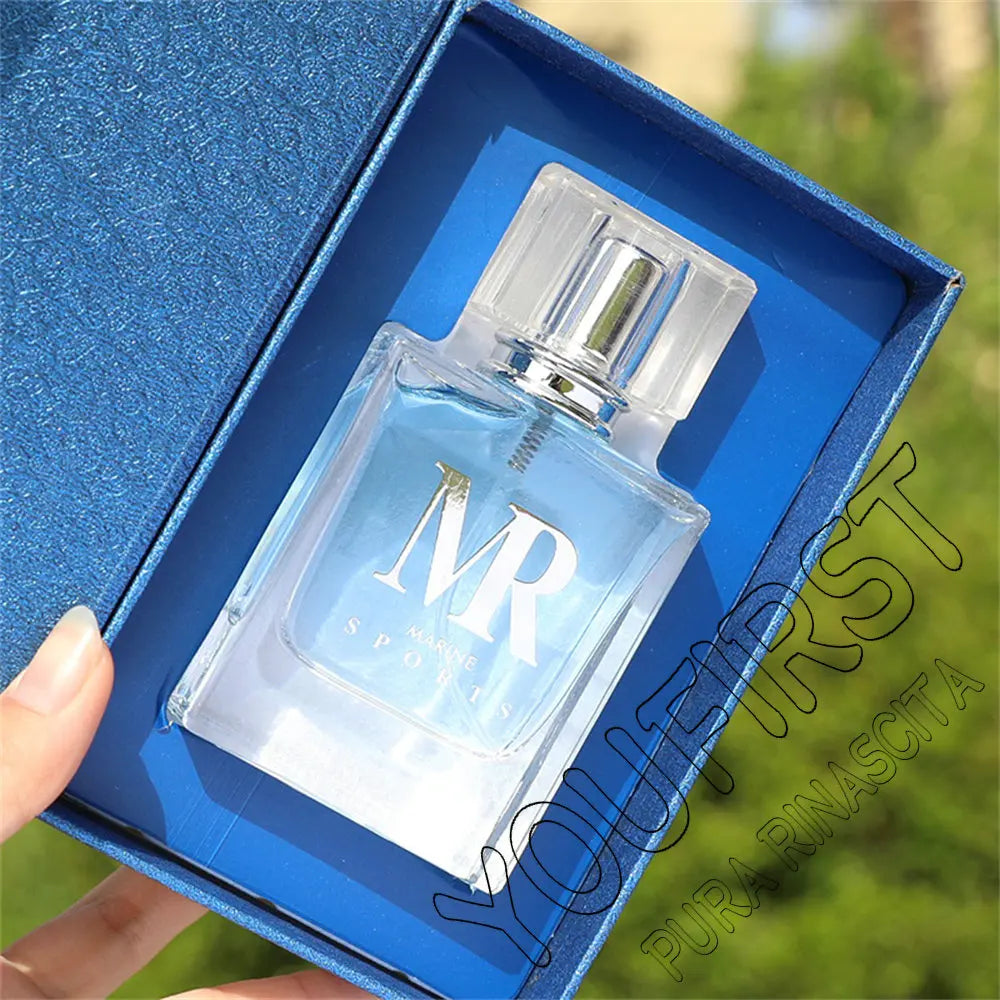Men's Ocean Pheromone Cologne Spray 50ml – Fresh Aquatic Long-Lasting Fragrance