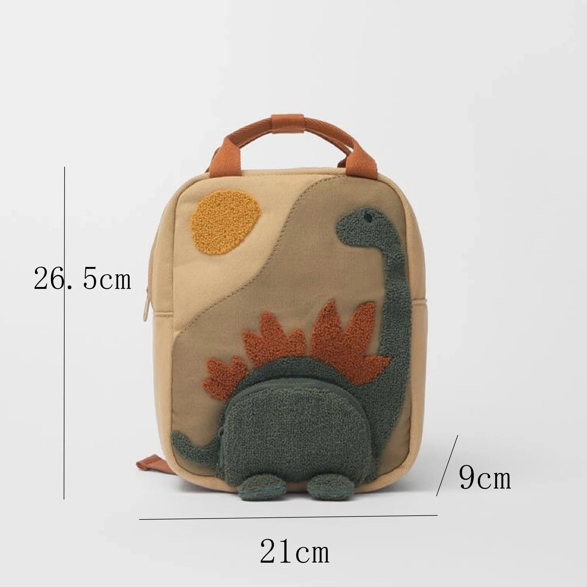 Custom Embroidered Dinosaur Name Backpack – Personalized Toddler Kindergarten Bag