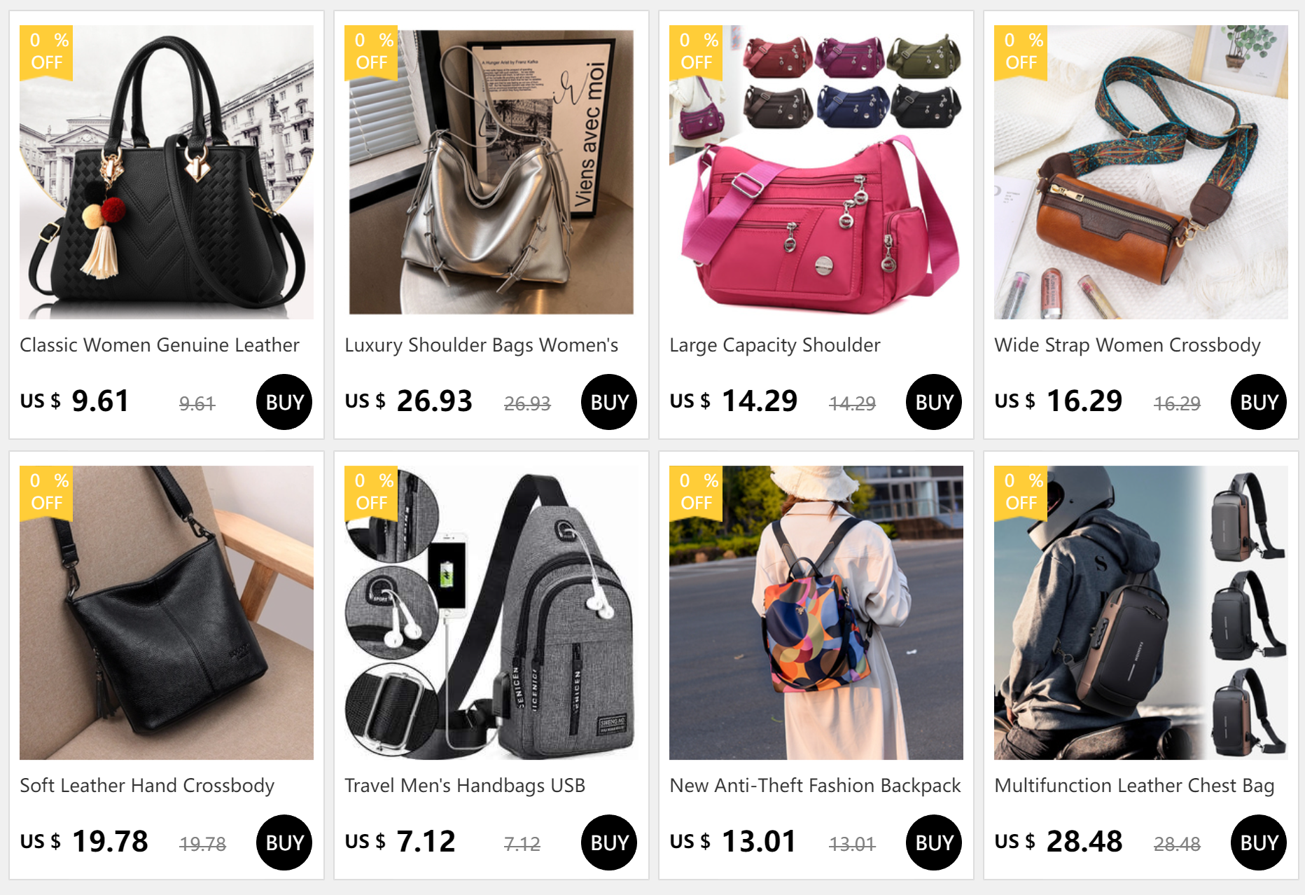 Korean Soft Leather Crossbody Shoulder Bag – Luxury Designer Tote for Women