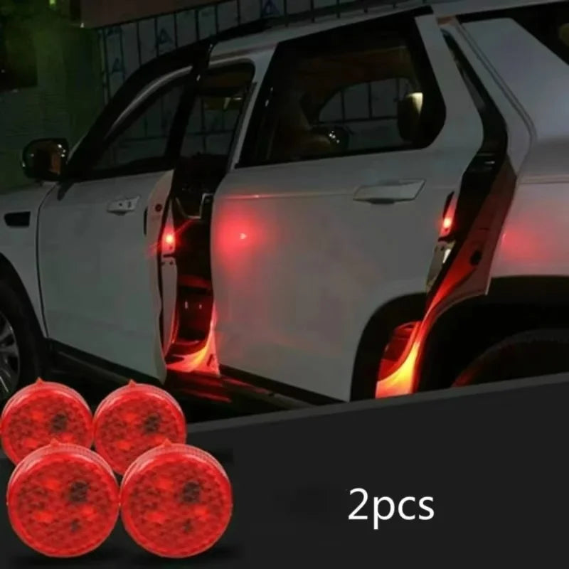 Wireless Car Door Warning Strobe Flash Light — 2 Pack