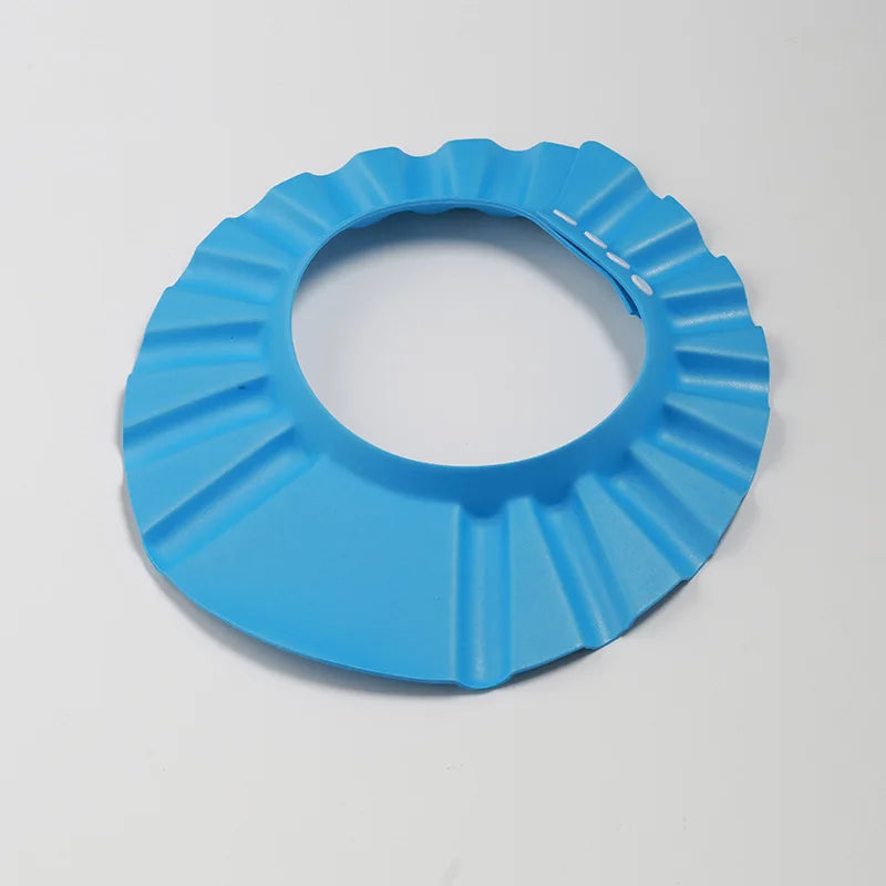 Baby Shower Soft Cap — Adjustable Kids Hair Wash Hat with Ear Protection