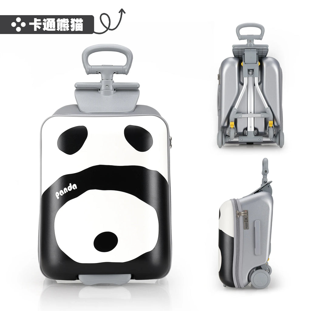 Kids Ride-On 2-in-1 Carry-On Suitcase — Scooter Luggage for Toddlers & Young Travelers
