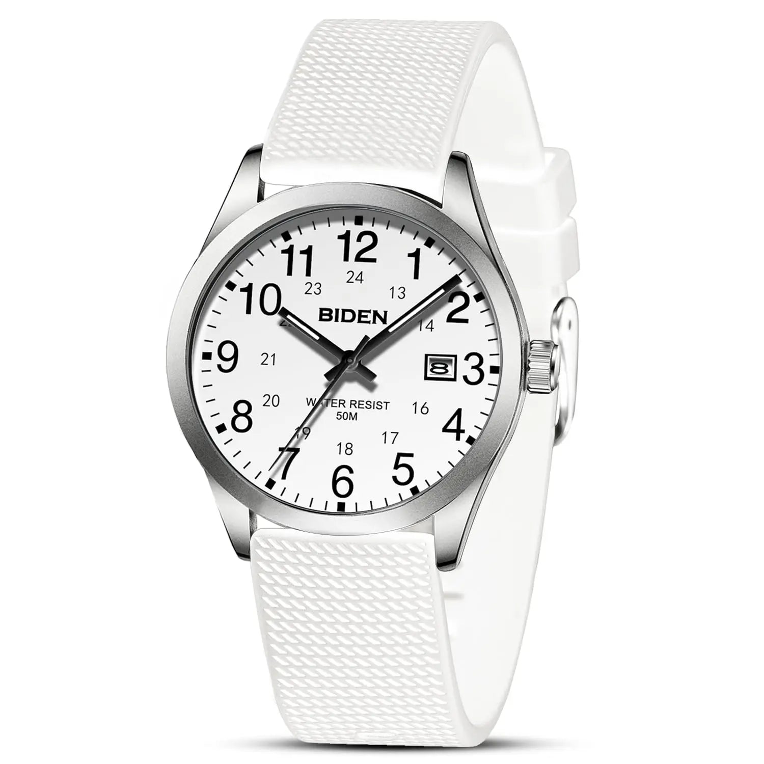 BIDEN Men's Waterproof Luminous Quartz Sports Watch
