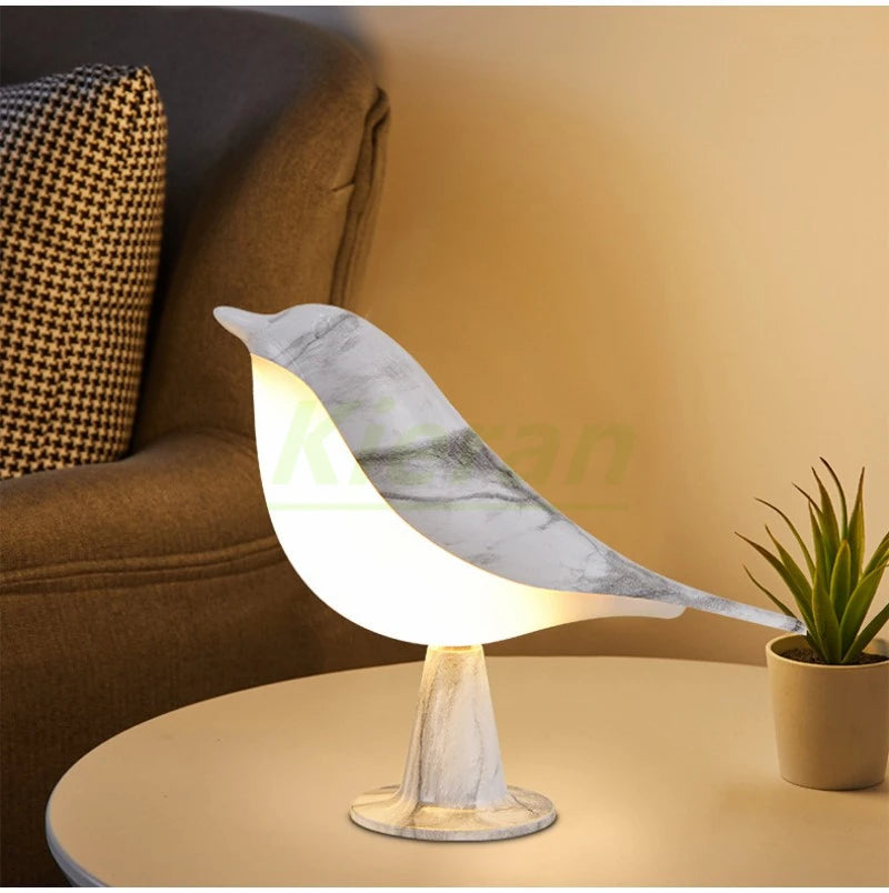 Bird Touch Lamp – Dimmable Tricolor Lighting