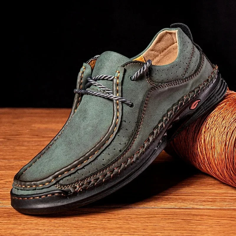 Men's Microfiber Slip-On Casual Shoes