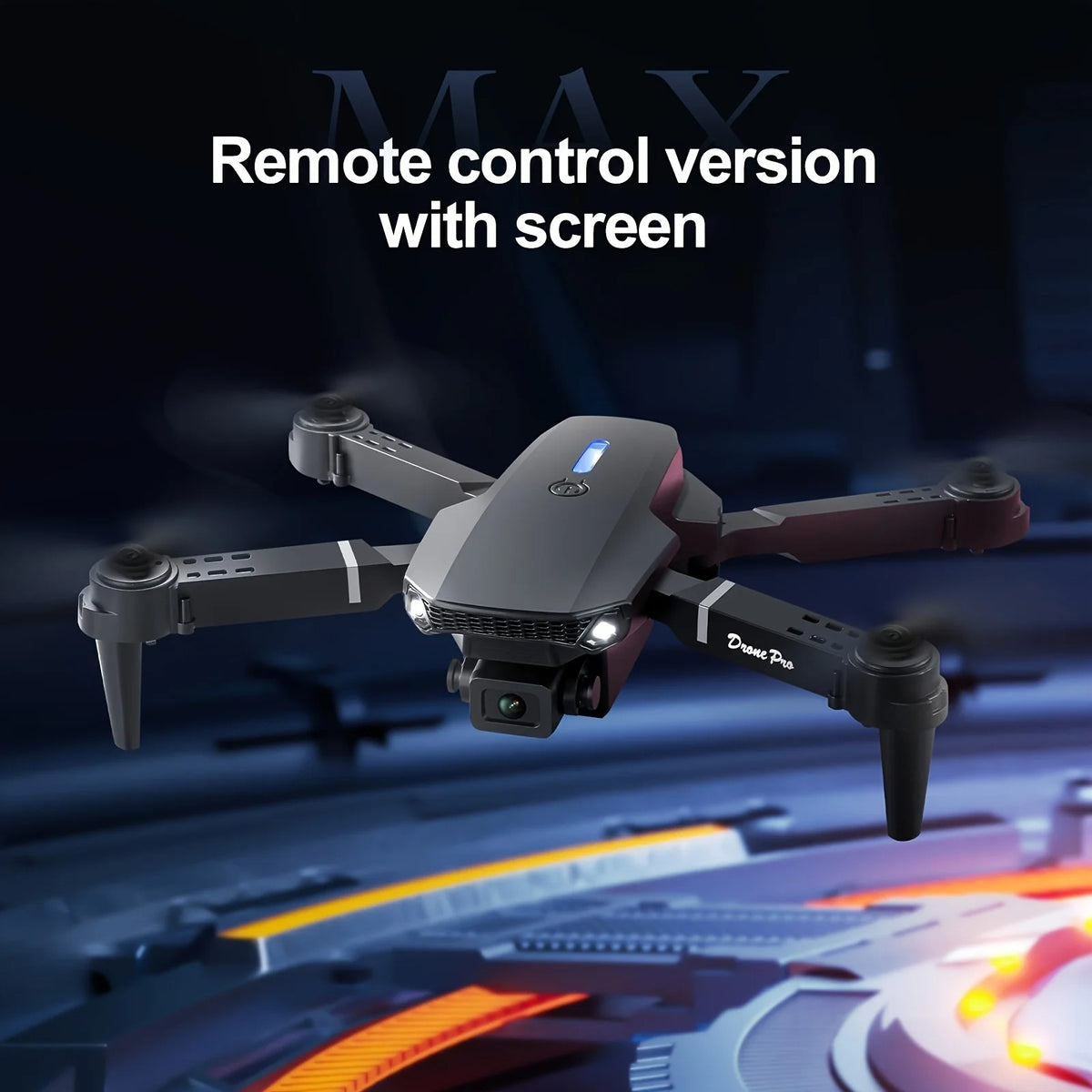 E88 Pro Max Foldable Drone – Dual Camera, 4K/1080p, Brushless Motor, Beginner-Friendly