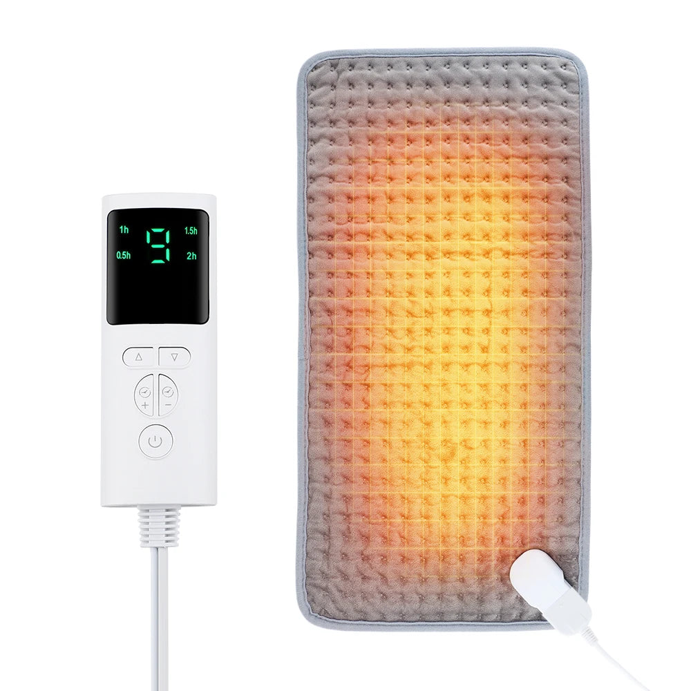 Electric Heating Blanket Mat – Heated Pad for Bed & Sofa, Warm Winter Thermal Blanket, 58x29cm