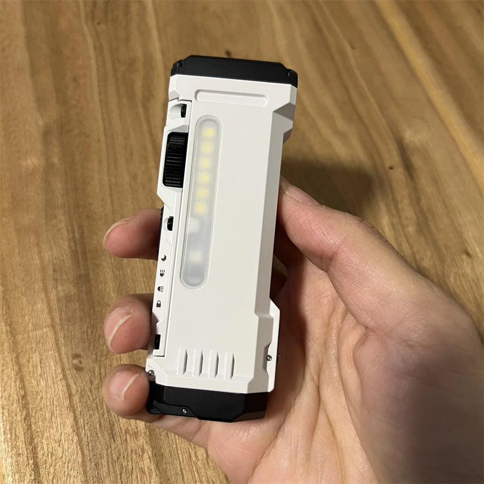 Wuben X4 Stepless Dimming EDC Flashlight – RGB LED, 3400mAh 18650 Battery, USB-C & Magnetic Tail