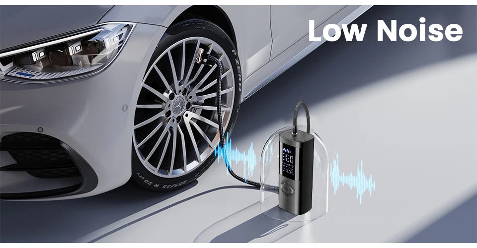 Cordless Tire Inflator with Digital Gauge, 150 PSI