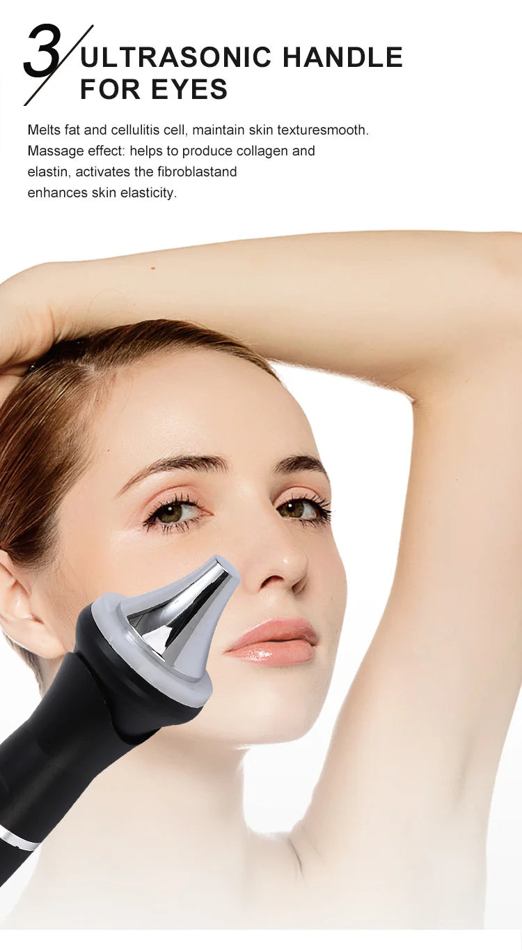 10-in-1 Hydra Aqua Facial Machine — Diamond Dermabrasion, Hydra Peeling & Skin Care System