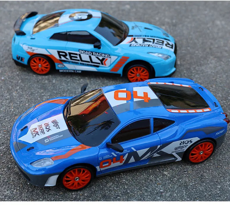 1:24 Scale 4WD RC Drift Car – 20KM/H High Speed LED Racing Vehicle