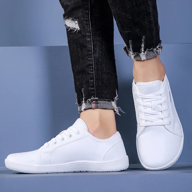 Men's Waterproof Barefoot Minimalist Sneakers — Wide Toe