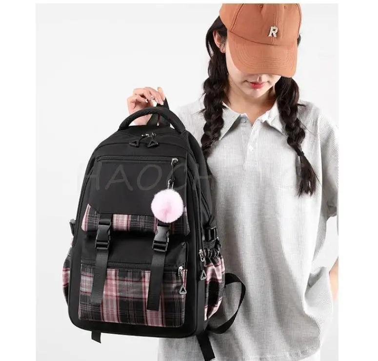 Capybara Print Women's Laptop Backpack – Large Capacity School Bag