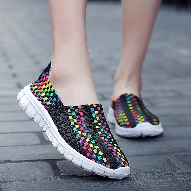 Unisex Handwoven Breathable Loafer Flats