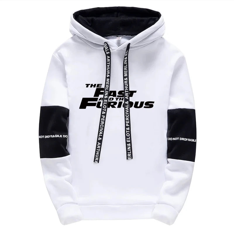 Men's Hooded Long Sleeve Sweatshirt & Sweatpants Set – Autumn Winter Casual Sport Comfortable Suit