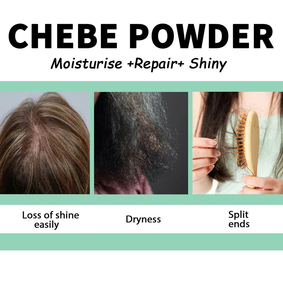 GOIPLE Chebe Hair Care Products Deep Nourish & Moisturize Conditioner Smoothing Anti-loss Breakage Hair Oil or Butter or Powder