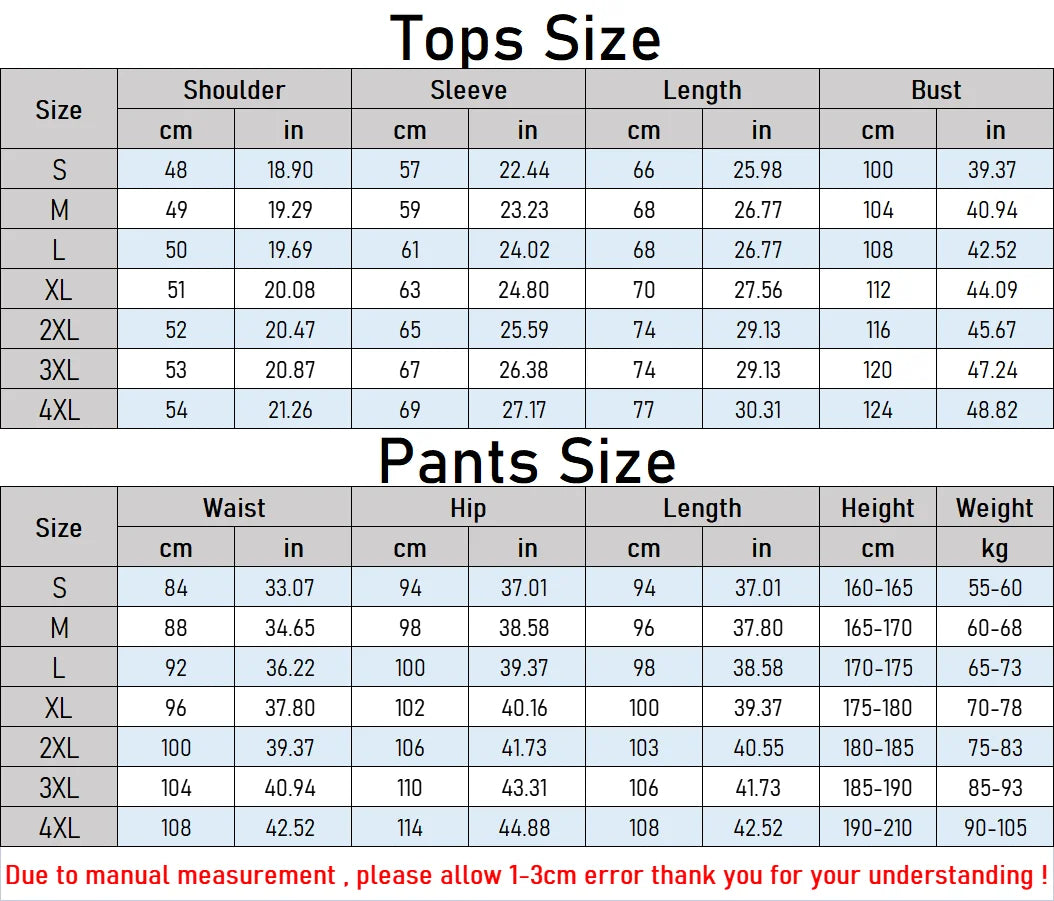 Men's Hoodie & Jogging Pants Sport Tracksuit Set – Spring Autumn Running Sweater Suit