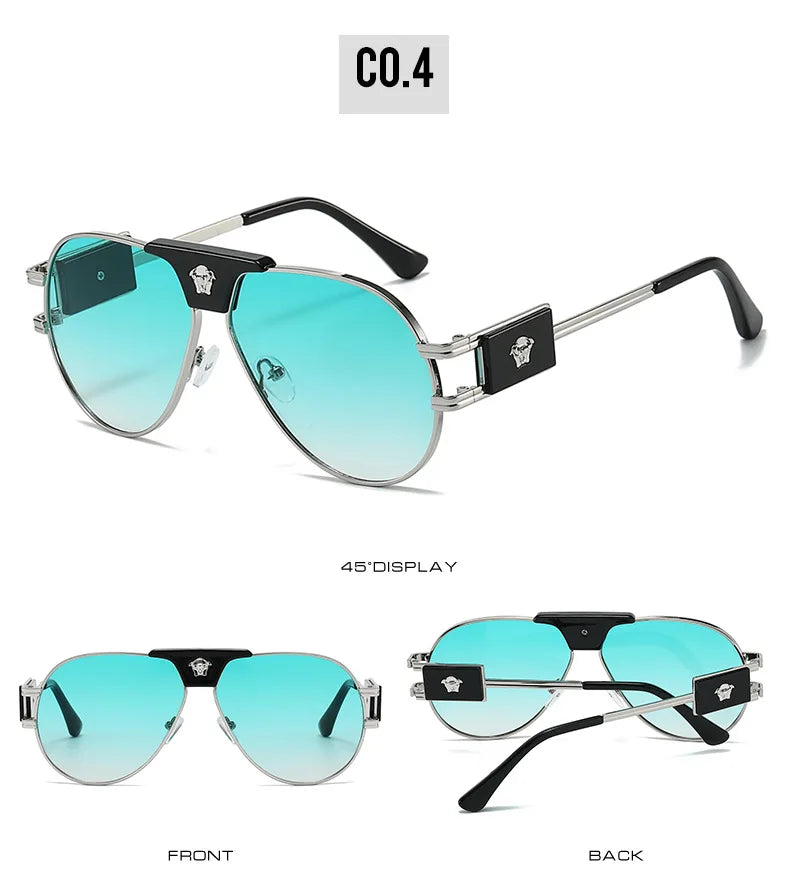 Women's Classic Aviation Pilot Sunglasses | Designer UV400 Sun Glasses