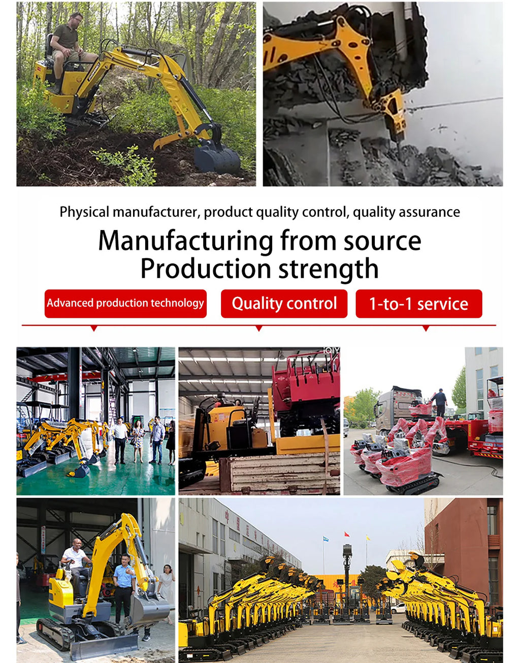 1.2 Ton Mini Excavator – Kubota EPA/Euro 5 Compact Digger with Attachments for Farm & Garden