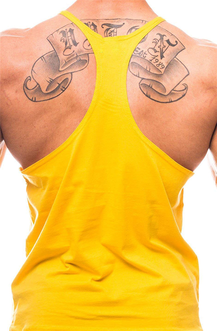 Men's Sleeveless Gym Tank Top — Athletic Training Vest